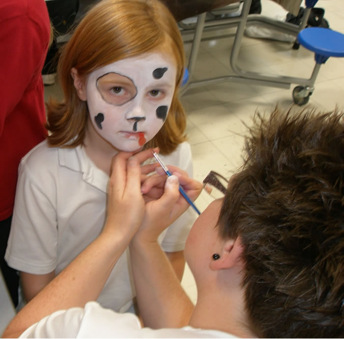 face painting